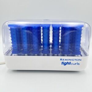 Remington Tight Curls Curlers Hot Rollers Pageant H21SP Wax Core Spiral No Clips